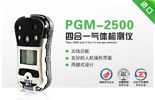 PGM-2500 QRAE 3 四合一氣體檢測儀